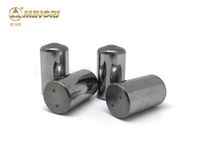 China Virgin Material Cemented Tungsten Carbide Buttons Pillar Pins For Rolling Stone And Metal for sale