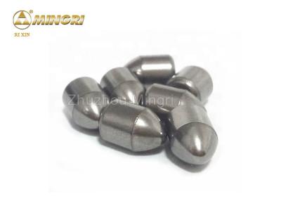 China Niederdruck-Parabolische Form-Karbid-Knopf-Stückchen-hohe Verschleißfestigkeit zu verkaufen