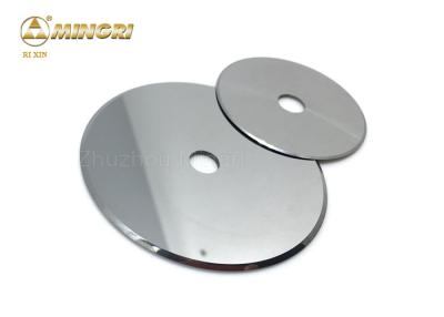 China Hard Alloy Cemented Carbide Disc Cutter Small Round Knife For Cutting Pvc Tube Plastic for sale