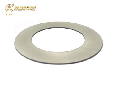 China Wear Resistant Tungsten Carbide Disc Cutter Blade For Cutting Battery Foil Round Knives for sale