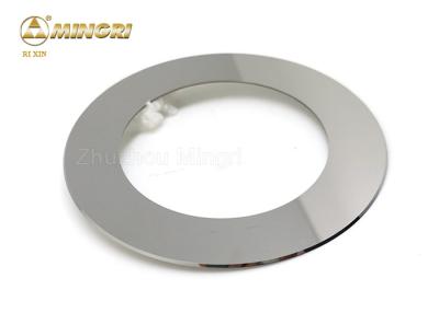 China Varity Size Tungsten Carbide Tc Circular Slitting Knife For Lithium Battery Cutting for sale