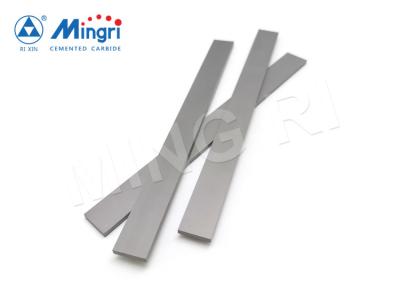 China ISO9001 Sand Blasted K10 Tungsten Carbide Flat Strips for sale