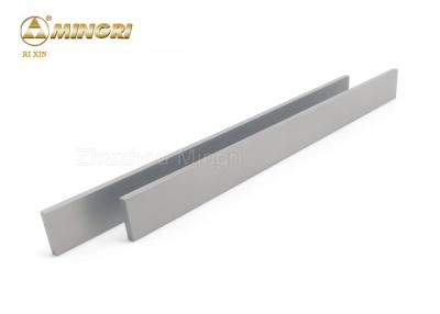 China Fine Grain Size 320*10  Zhuzhou Manufacturer Supply Tungsten Carbide Strip / Bar / Block For Cutting Steel for sale