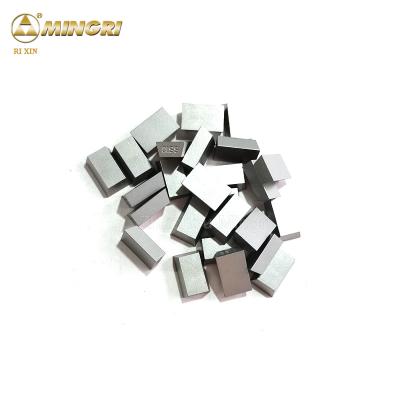China SS10 Tungsten Carbide Stone Cutting Inserts For Chain Saw , Carbide Saw Tips for sale
