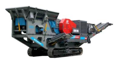 China Crawler Type Mobile Crusher Plant , Portable Jaw Crusher For Sale for sale