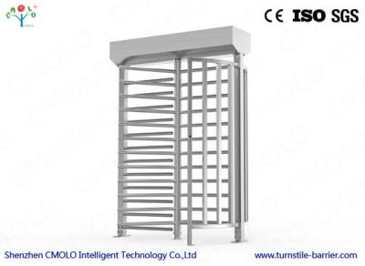 China Resident Semi Automatic Full Height Turnstile Revolving Gate for sale
