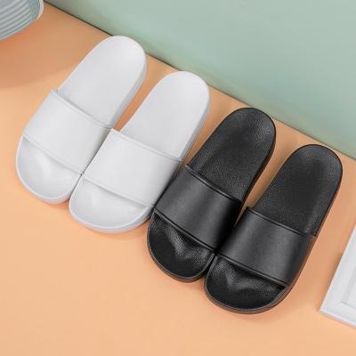 China Wholesale summer sandals women Custom Logo Printing slide High Quality solid color couple Slippers for Men for sale