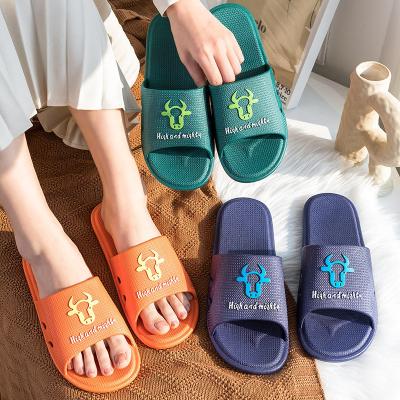 China Factory supply high Quality Indoor summer Sandals women cartoon Slide Slippers non-slip Men House Shoes for sale