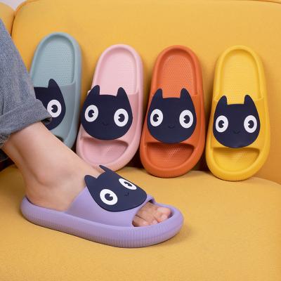 China New design high quality Summer sandals Women soft Shock Absorption home Indoor Slide cute cartoon Slippers in stock for sale