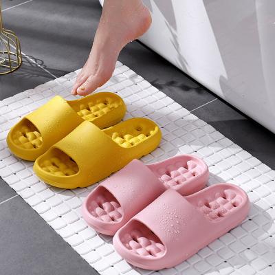China High Quality Women home indoor shoes footwear solid color couple sandals Ladies non-slip Slides Slippers for men hole shoes for sale