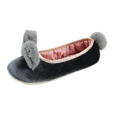 China 2020 Women  New Design Cute ears Slippers Ladies house Indoor and outdoor shoes for sale