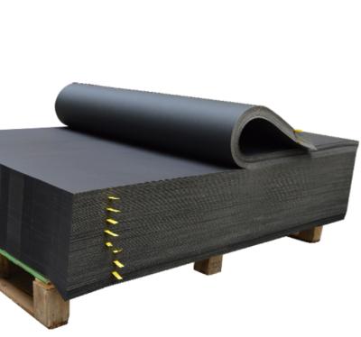 China Recycled Materials Virgin Pulp 180gsm Black Cardboard Sheets Paperboard Wholesaler for sale