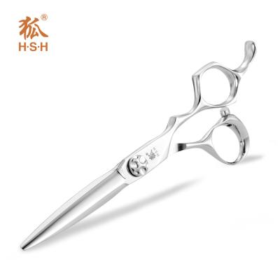 China Espada pequena de diluição da curvatura das tesouras do cabeleireiro durável dada forma para trás à venda