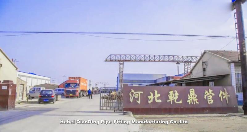 Fornecedor verificado da China - Hebei Qianding Pipe Fitting Manufacturing Co., Ltd.