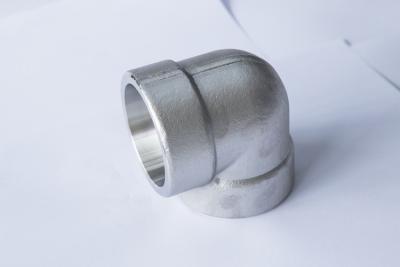 China Round Forged Pipe Fitting Elbows 316L Stainless Steel 90 Degree Elbow for sale