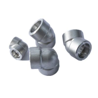 China Customized Forging Butt Welding Pipe Fittings / Carbon Steel 90 Degree Elbow for sale