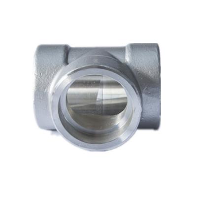 China 304 304L 316 316L High Pressure Stainless Steel Fittings Equal Tee socket welding for sale