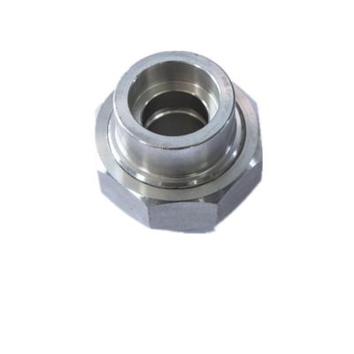 China Hexagon Socket Weld Union 304 316 Stainless Steel Pipe Union printed surface for sale