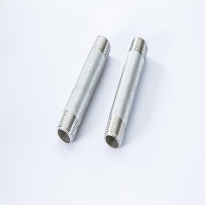 China Bspt / Npt / Bsp 2 Inch Threaded Nipple Double Male Hex for sale