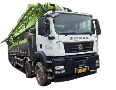 중국 중고용 콘크리트 펌프 트럭 리모델링 붐 펌프 트럭 판매용