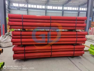 China 7.5mm Concrete Pump Delivery Pipe Twin Wall Putzmeister Schwing Cifa for sale