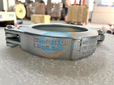 China Carbon Steel Concrete Pump Delivery Pipe Fittings Concrete Pipe Clamp OEM for sale