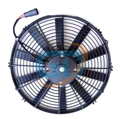 China Putzmeister Concrete Pump Spare Parts Replacement Fan For Hydraulic Oil Cooler for sale