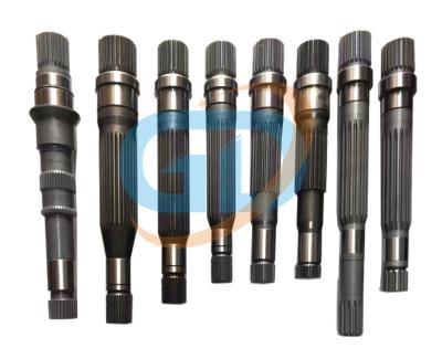 China Steel Hydraulic Pump Shaft Spare Parts Camshaft Polishing For Concrete Pump for sale