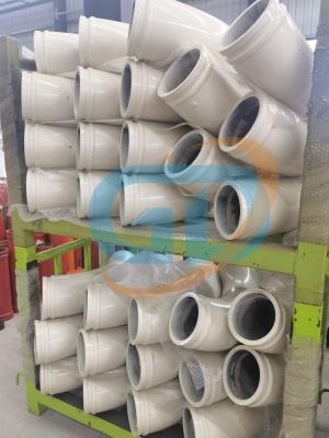 China Putzmeister bomba de concreto tubo de entrega cotovelos dobra tubo 90D 45D 30D à venda