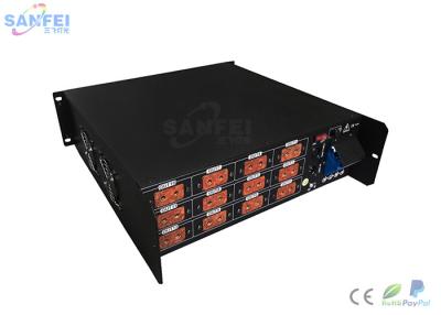 China Anti - Interference Rack Flight Case , Network Digital Dimmer Pack 12CH X 4000W for sale