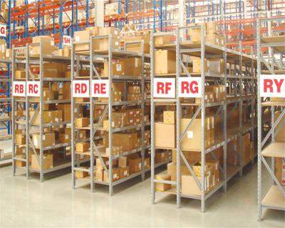 China Widely Used Adjustable Long Span Shelving System Warehouse Storage Metal Shelf Rack for sale
