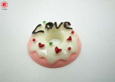 Chine Résine de moule de gâteau de faux de nouveauté de modèle d'amour, sûr et non-toxique à vendre