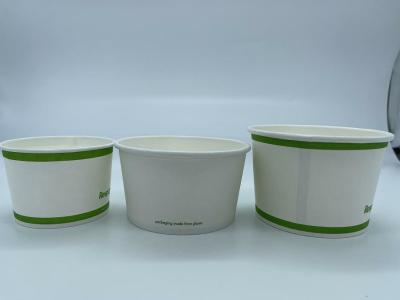 Chine Le bol de soupe jetable à emballage alimentaire biodégradable fait sur commande a adapté aux besoins du client imprimé à vendre