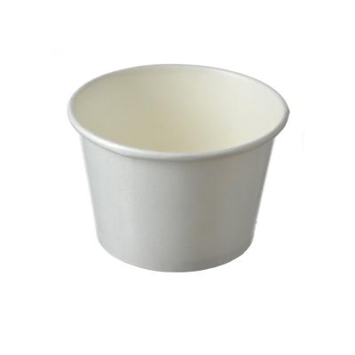 China Paper Noodle Container Disposable Soup Bowl Disposable Salad Paper 10oz Bowls for sale