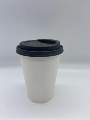 China 12oz PE Coating Disposable Single Layer Paper Cups Coffee Container for sale