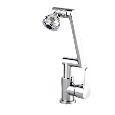 China 304 Stainless Steel Kitchen Faucet Tap Antiscratch 1080 Rotary ANSI Compliant for sale