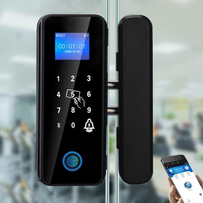 China Office Password Keyless Fingerprint Door Lock Biometric Deadbolt Lock Wiring Framed Intelligent for sale