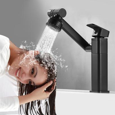 China Smart Universal Mechanical Arm Waterfall Sink Faucet For Kitchen Washbasin ODM for sale