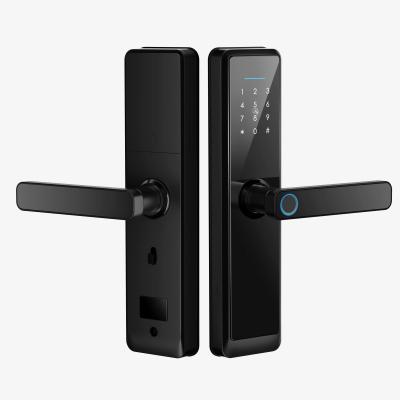 중국 Fingerprint Door Lock Keyless Bluetooth Wifi Biometric Digital For Apartment 판매용