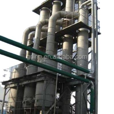 China SS304 / 316 Multi Effect Falling Film Evaporator With High Evaporation Efficiency for sale