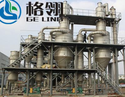 China PLC Forced Circulation Crystallizer Wastewater Treatment Salt Crystallization for sale
