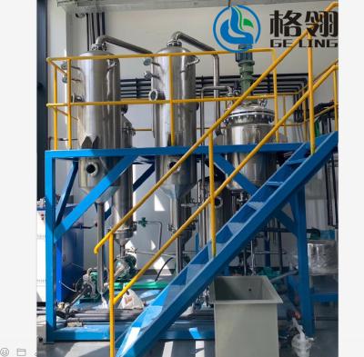 China 100-1000L Forced Circulating Liquid Evaporator Crystallizer For Saline Wastewater Evaporation for sale