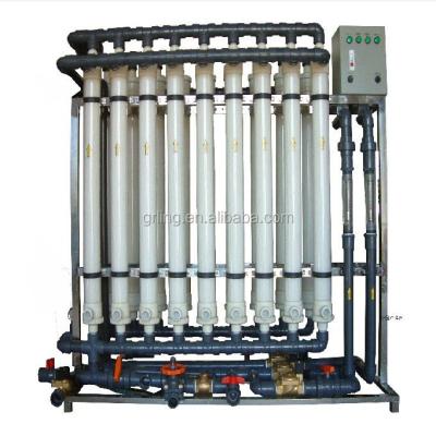 Chine 1000-10000L type tubulaire ultra système de filtration pour le traitement des eaux usées acide acrylique chimique à vendre