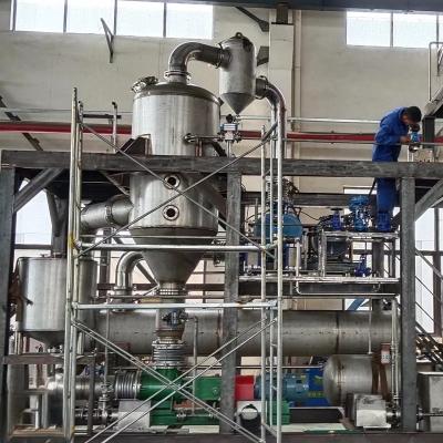 China MVR Falling Film  Evaporator for milk evaporation juice concentration for sale
