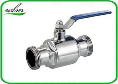 China Food Grade 3 Way Sanitary Valve Hygienic Piping System Encapsulated Ball Valve for sale