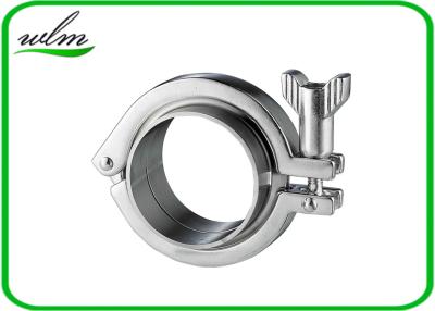 China Adjustable Heavy Duty Clamps Stainless Steel Hygienic Fittings 2-6bar Pressure for sale