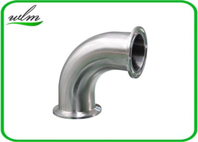 China Stainless Steel Sanitary Pipe Fittings Bends Pipe Fitting High Pressure Resistant for sale
