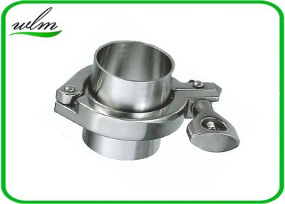 China ISO 2852 Sanitary Stainless Steel Tri Clamp Fittings , Clamp Pipe Couplings For Food Industry for sale