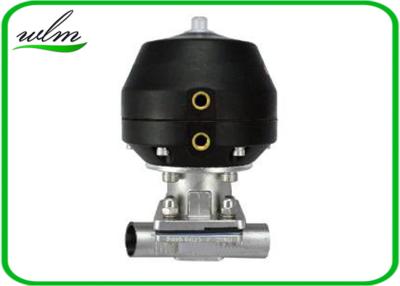 China Hygiene Degree Straight  Sanitary Diaphragm Valve For Dairy Beer Chemical for sale