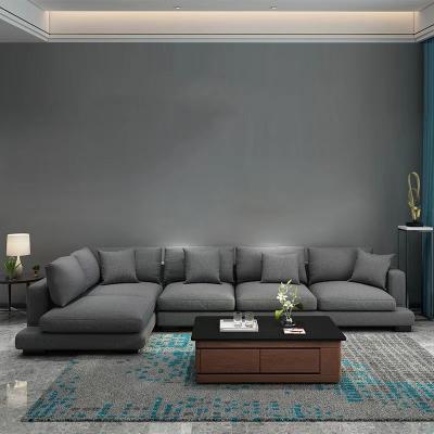 China Grupo nórdico de Sofa Fabric Latex Hotel Sofa da tela da casa de campo comercial à venda